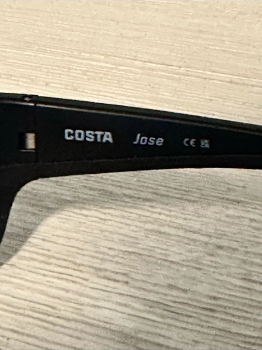 Costa Del Mar Jose Men's Sunglasses Blackout/Blue Mirror Polycarbonate, Size L
